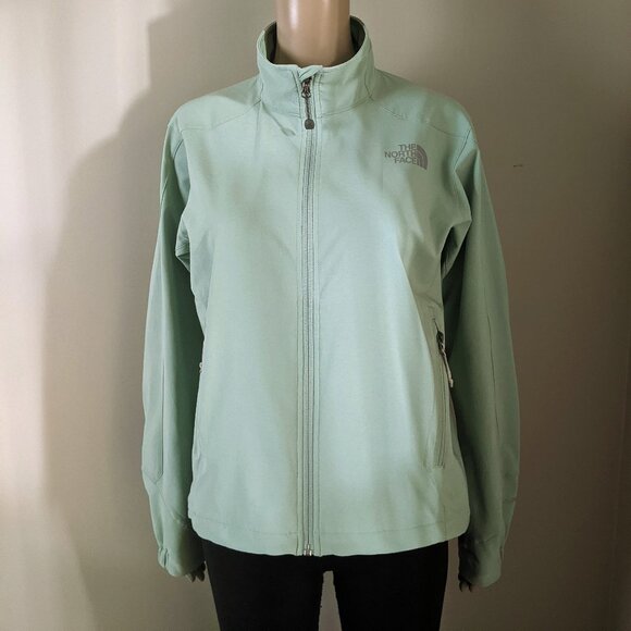 The North Face mint green jacket, women's medium - Picture 1 of 7